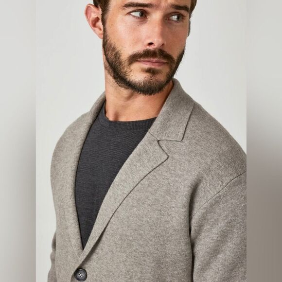 7 Diamonds Men's Brighton Grey Blazer - Size Large Stitch Fix NWT - Picture 2 of 5